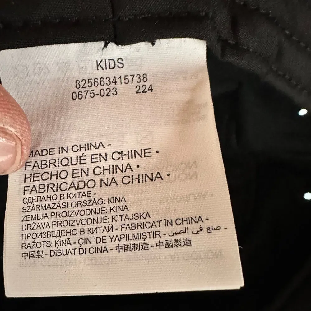 Nike Jordan Apex Black Bucket Hat Kids Unisex NWT